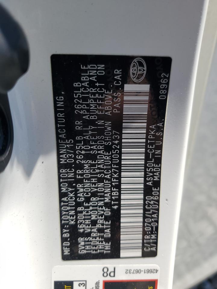 2015 Toyota Camry - Image 12
