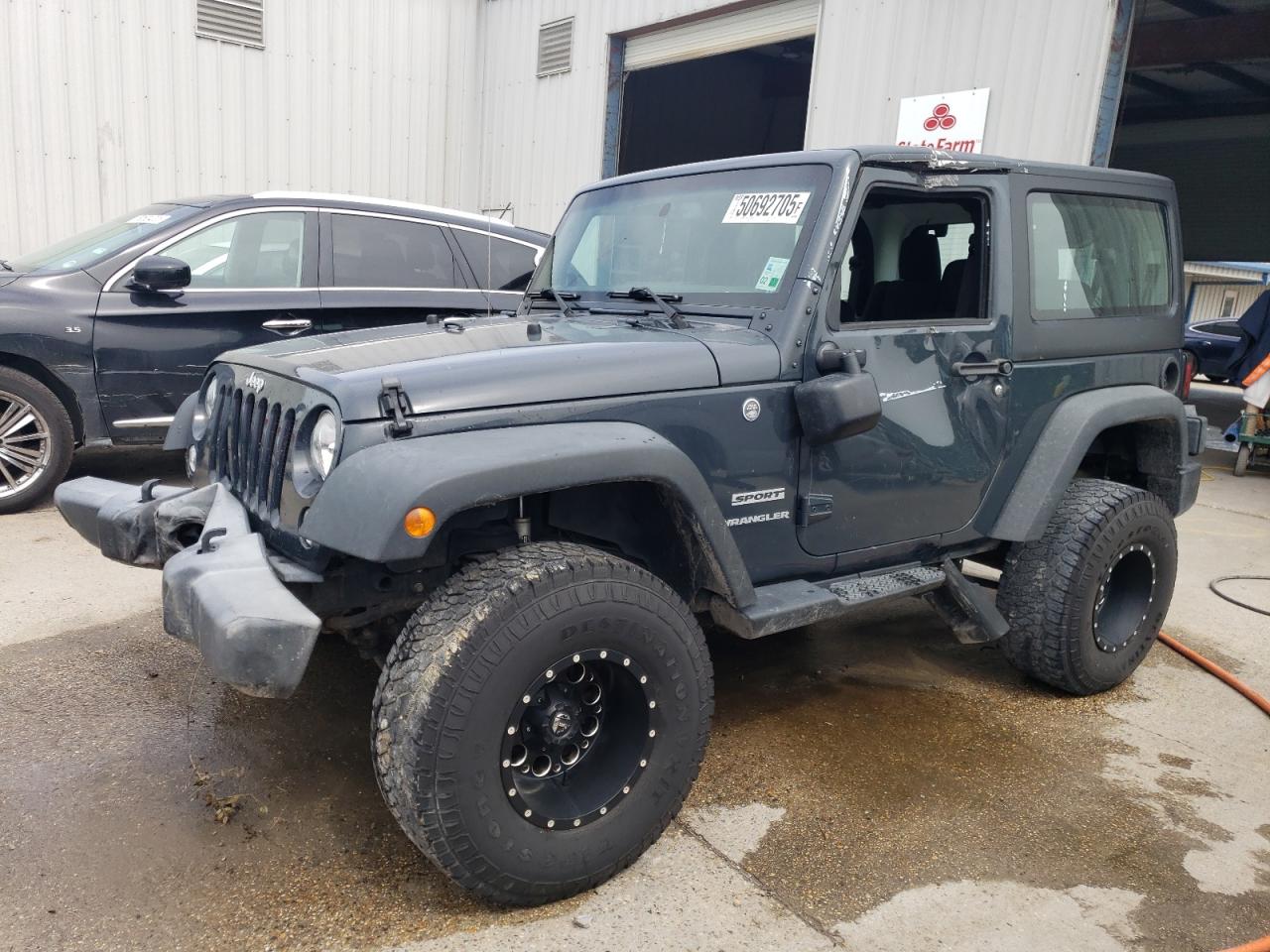 2017 Jeep Wrangler Sport იყიდება New Orleans-ში, LA - Front End
