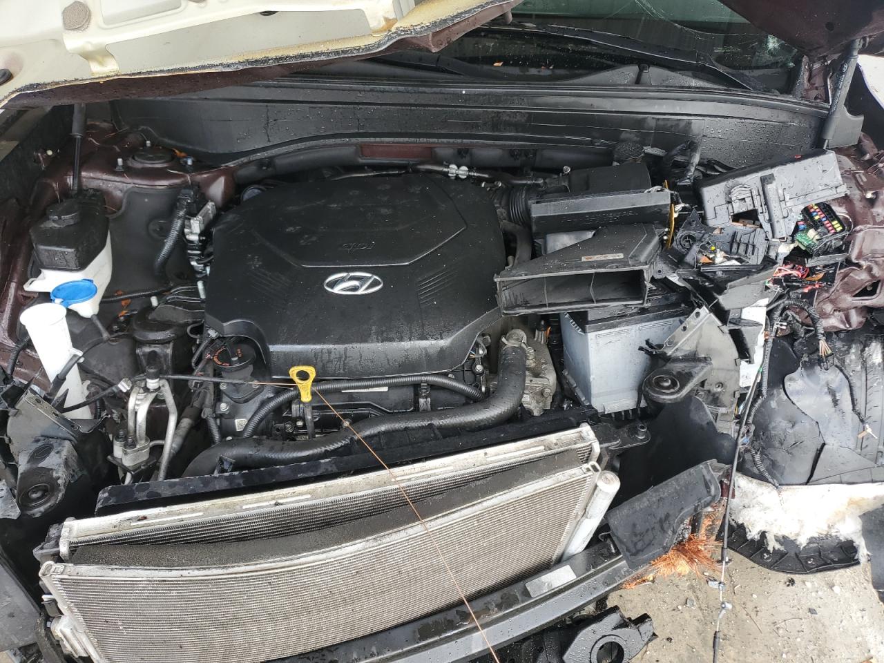 2021 Hyundai Palisade Sel VIN: KM8R44HE8MU177456 Lot: 50316495