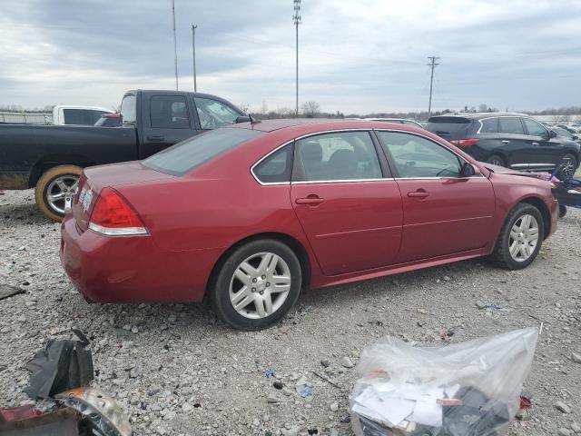 Sedans CHEVROLET IMPALA 2014 Czerwony