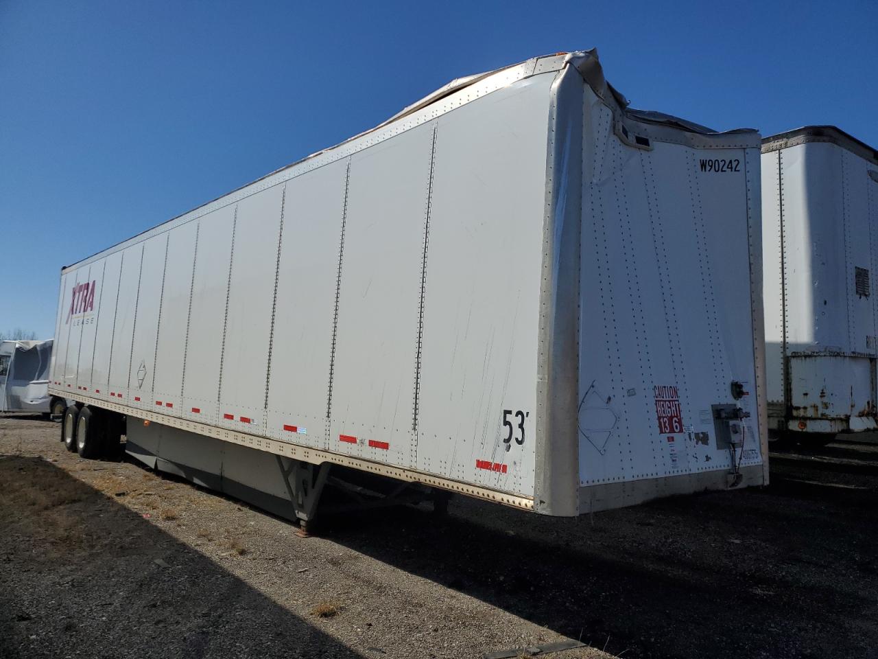 2020 Wabash Dry Van Trailer en Venta en Portland, MI - Front End