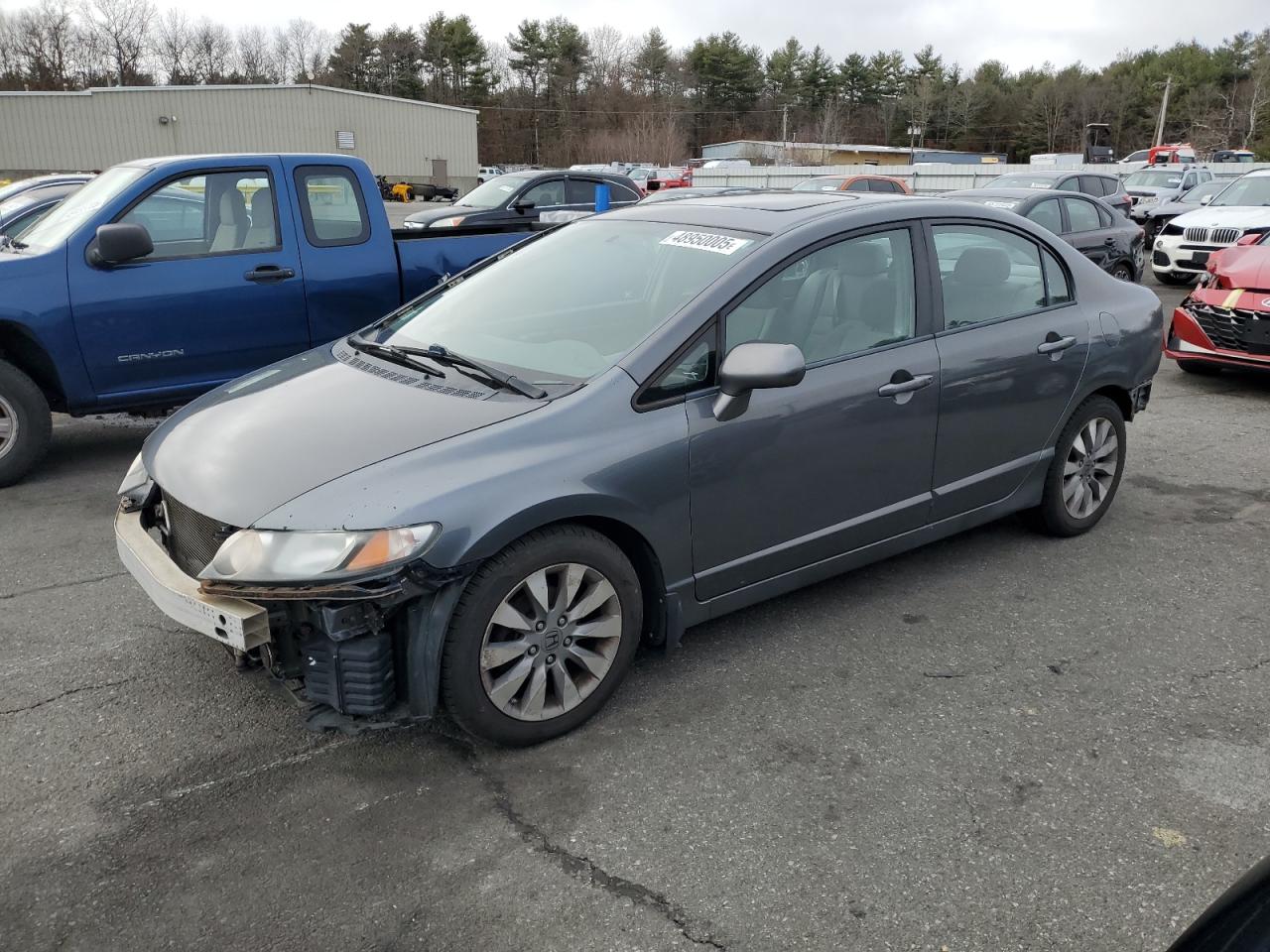 2011 Honda Civic Ex na sprzedaż w Exeter, RI - Rear End
