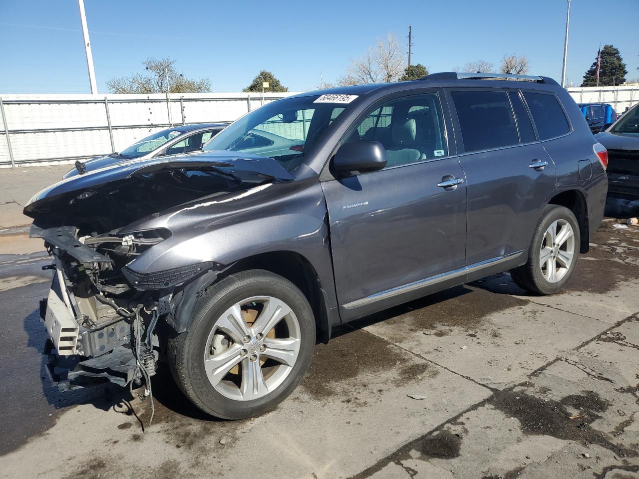 2013 Toyota Highlander Limited de vânzare în Littleton, CO - Front End