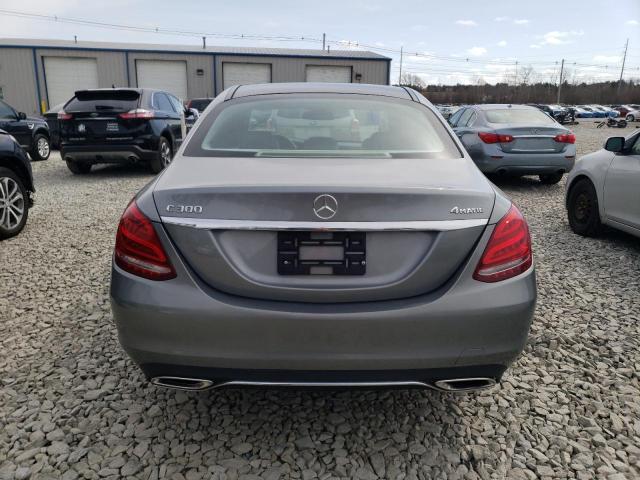  MERCEDES-BENZ C-CLASS 2016 Srebrny