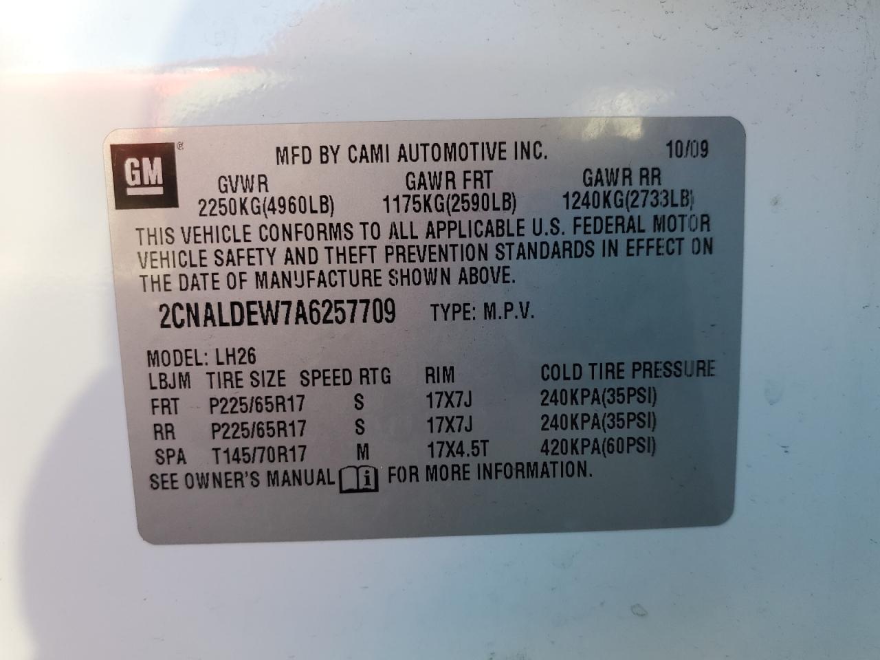 2010 Chevrolet Equinox - Image 13