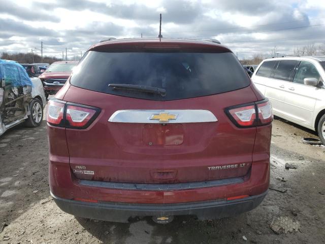  CHEVROLET TRAVERSE 2015 Czerwony
