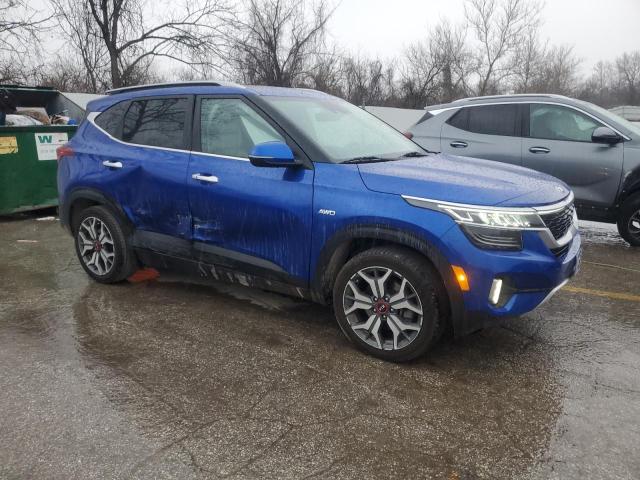 KIA SELTOS 2021 Blue