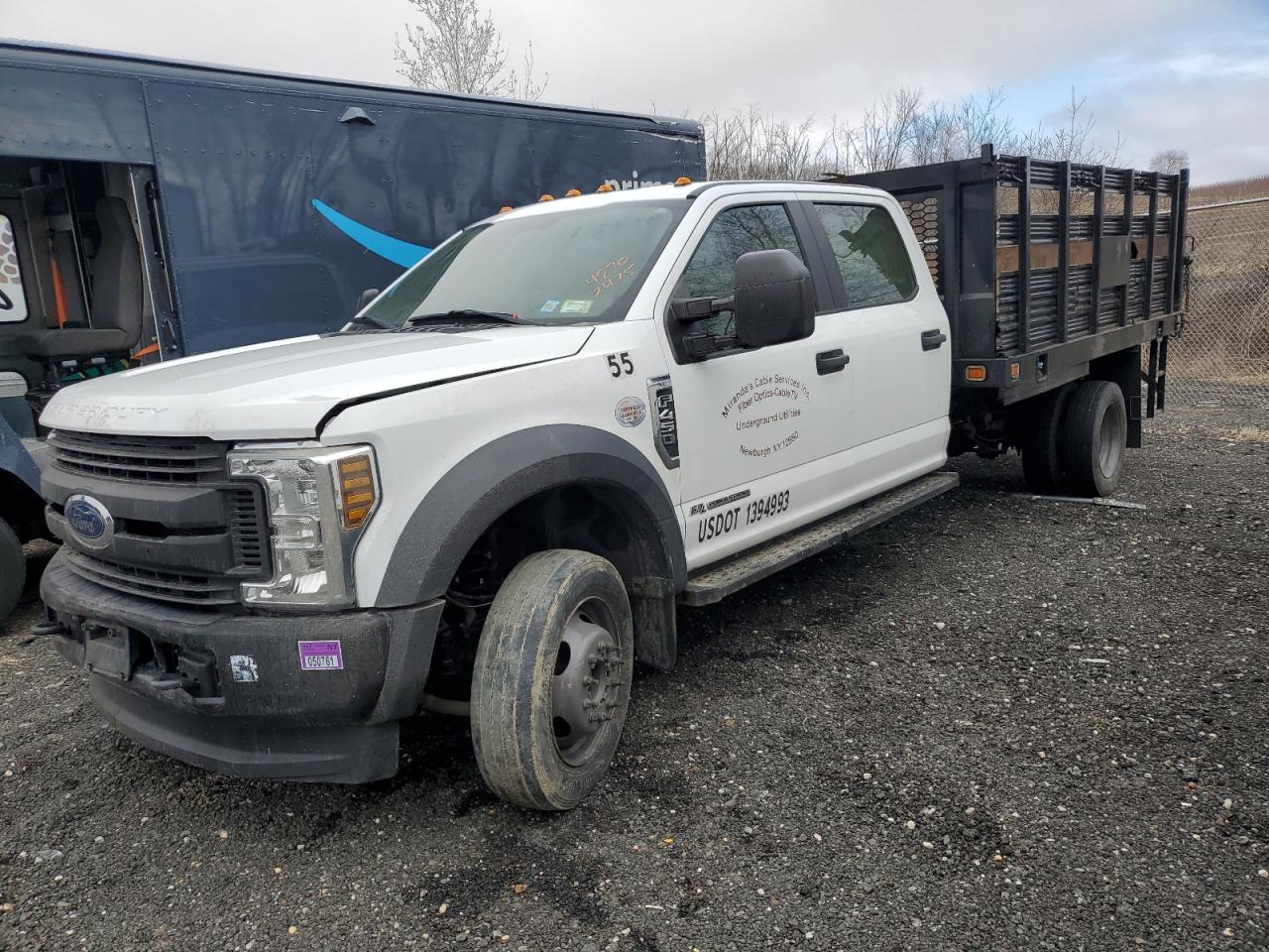 2019 Ford F450 Super Duty იყიდება Marlboro-ში, NY - Burn - Engine