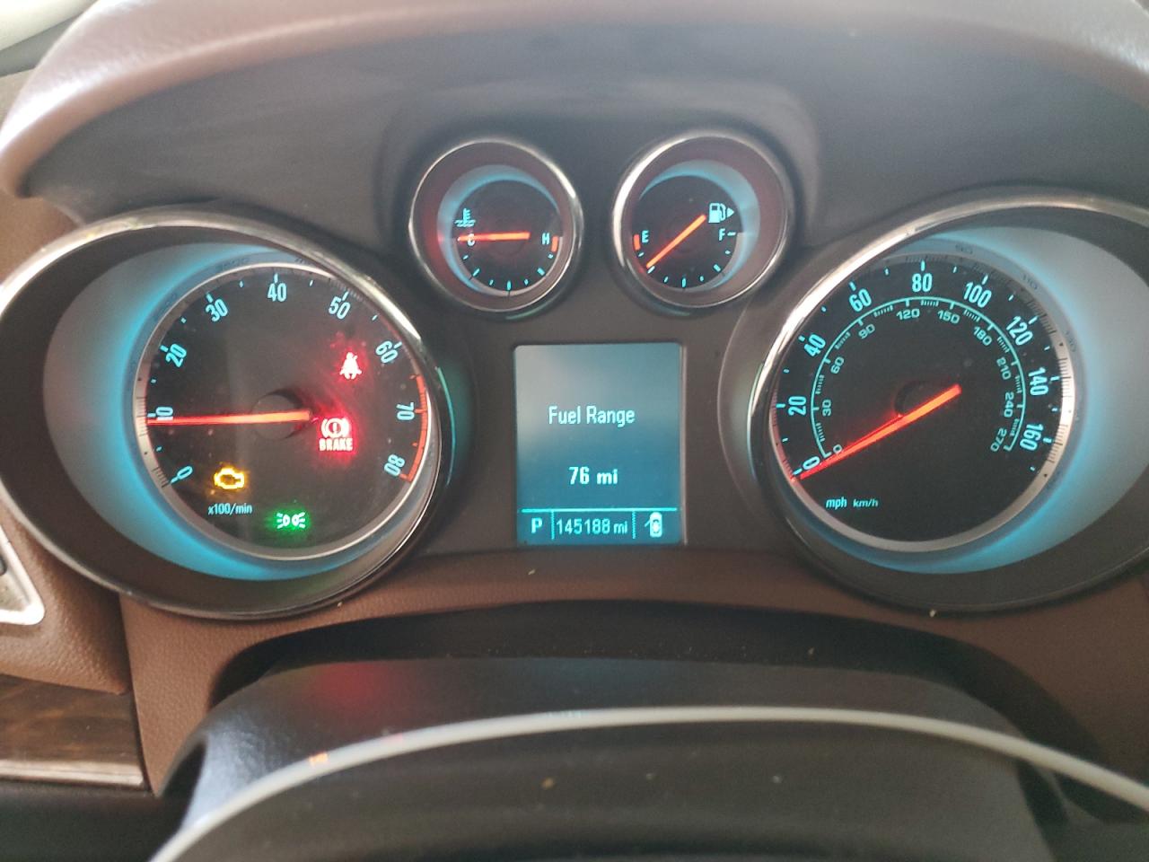 2015 BUICK ENCORE with REAR END damage, VIN KL4CJDSB6FB259549