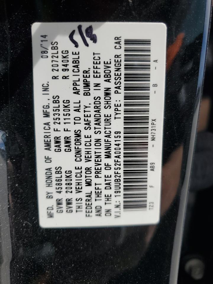 2015 Acura Tlx Tech VIN: 19UUB2F52FA004159 Lot: 49179455