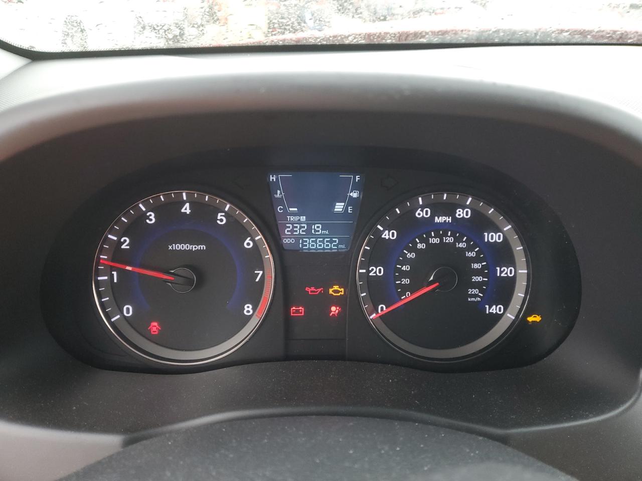 2013 Hyundai Accent Gls VIN: KMHCT4AE6DU463289 Lot: 49876525