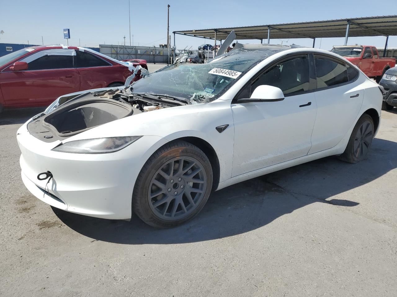 2025 Tesla Model 3 на продаже в Anthony, TX - Rollover