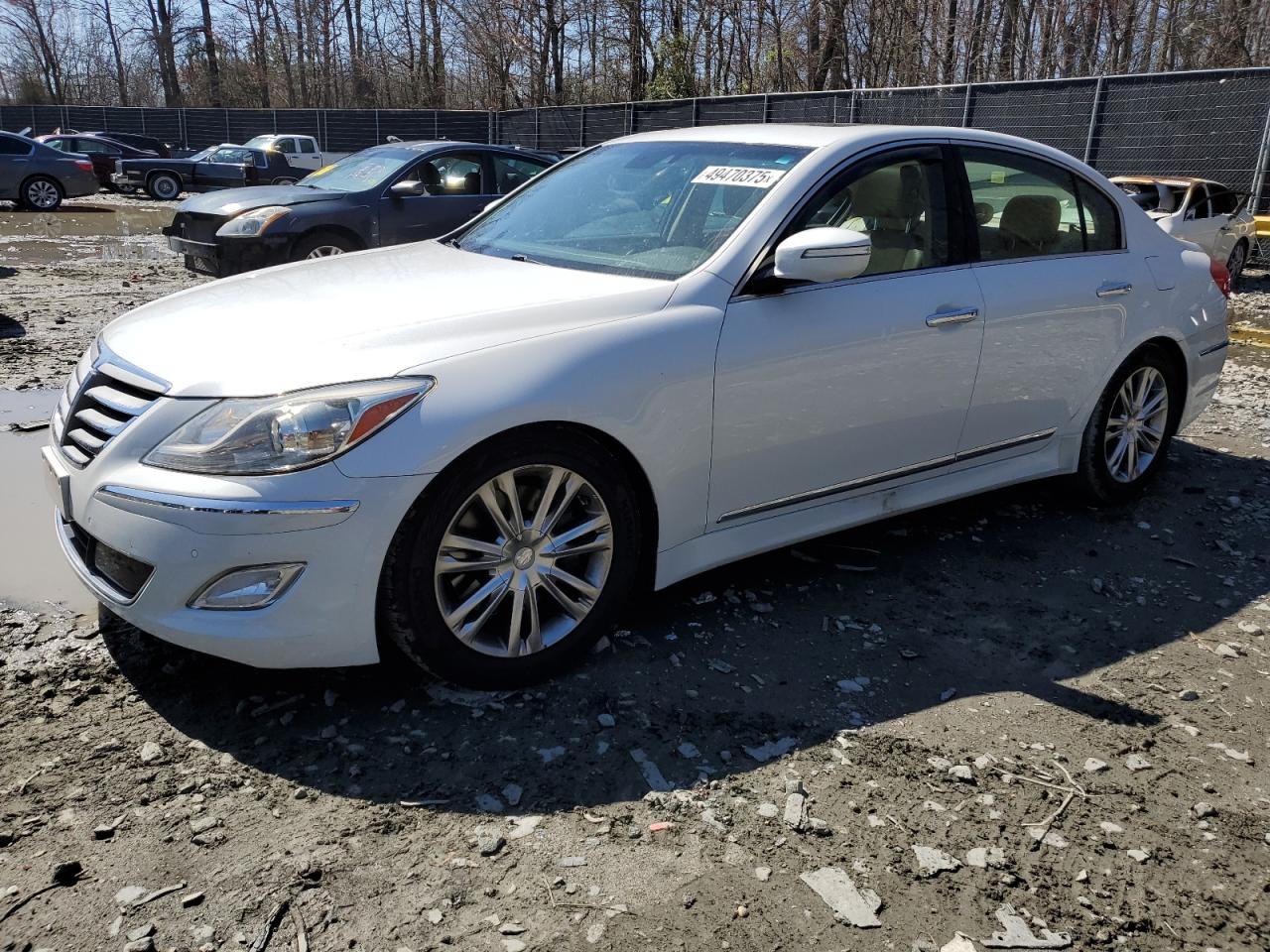 2012 Hyundai Genesis 4.6L de vânzare în Waldorf, MD - Front End
