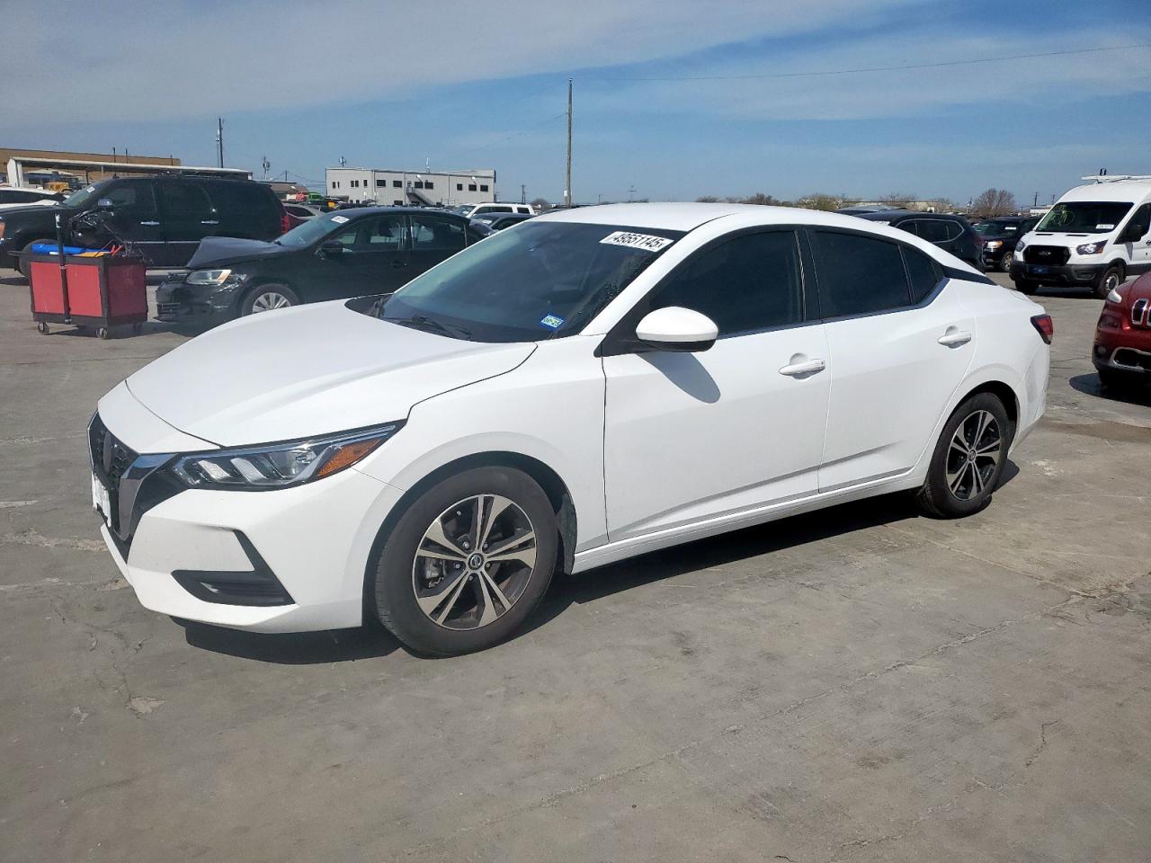 2023 Nissan Sentra Sv en Venta en Grand Prairie, TX - Hail