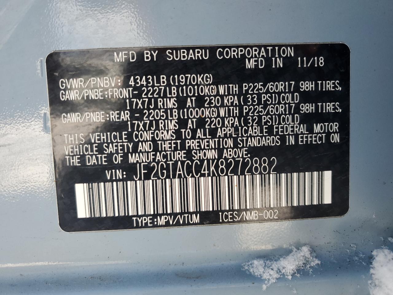 2019 Subaru XV - Image 13