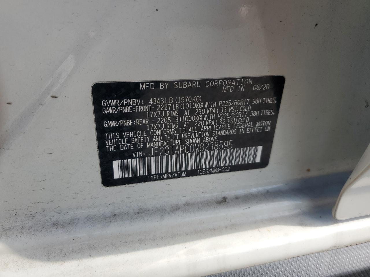 2021 Subaru XV - Image 13