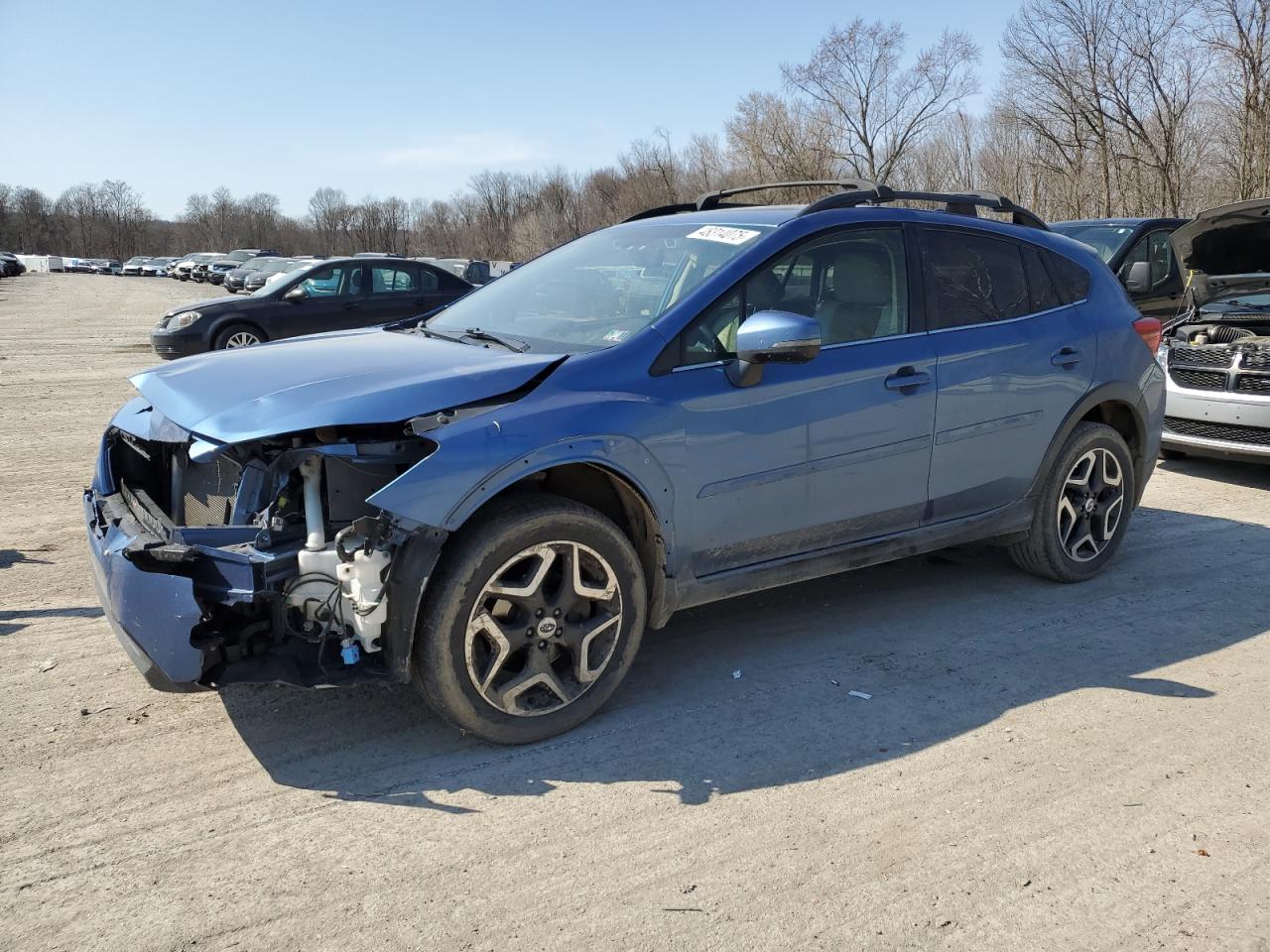 2018 Subaru Crosstrek Limited na sprzedaż w Ellwood City, PA - Front End