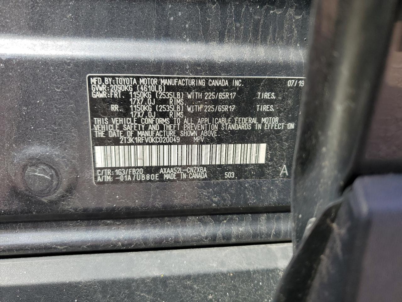 2019 Toyota RAV 4 - Image 15