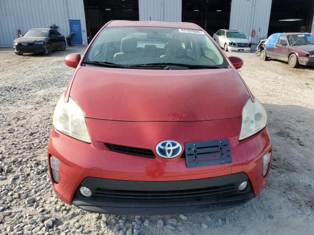  TOYOTA PRIUS 2013 Czerwony