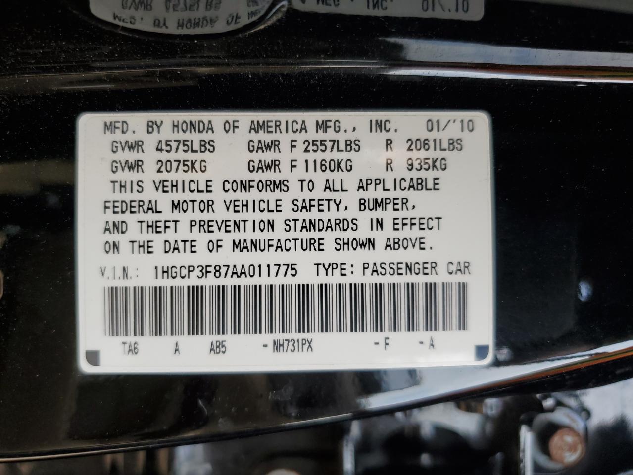2010 Honda Accord - Image 15