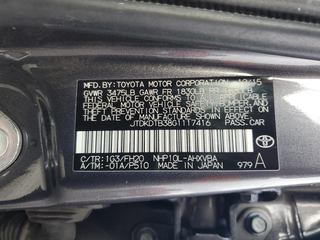 2016 Toyota Prius - Image 16