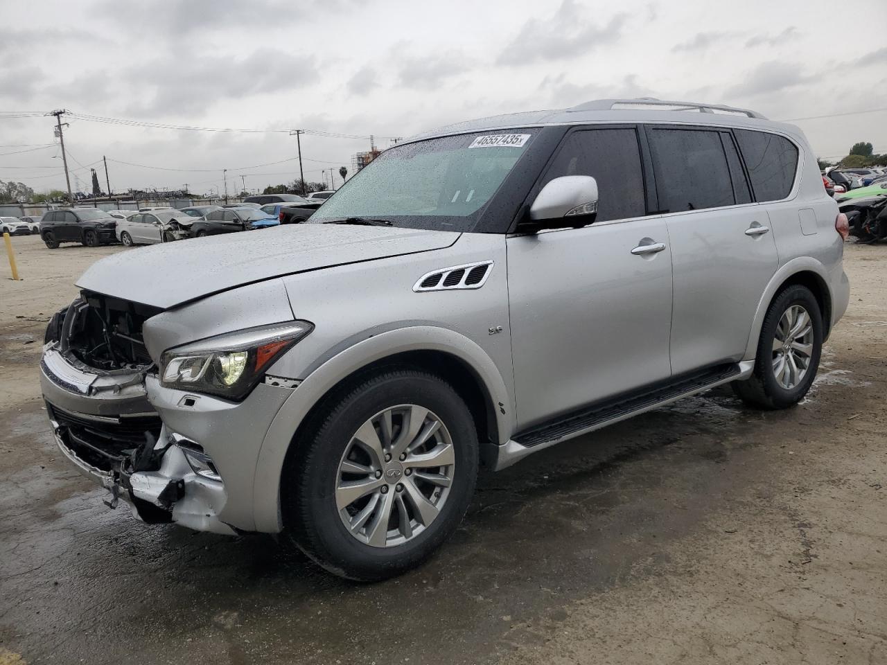 2017 Infiniti Qx80 Base იყიდება Los Angeles-ში, CA - Front End