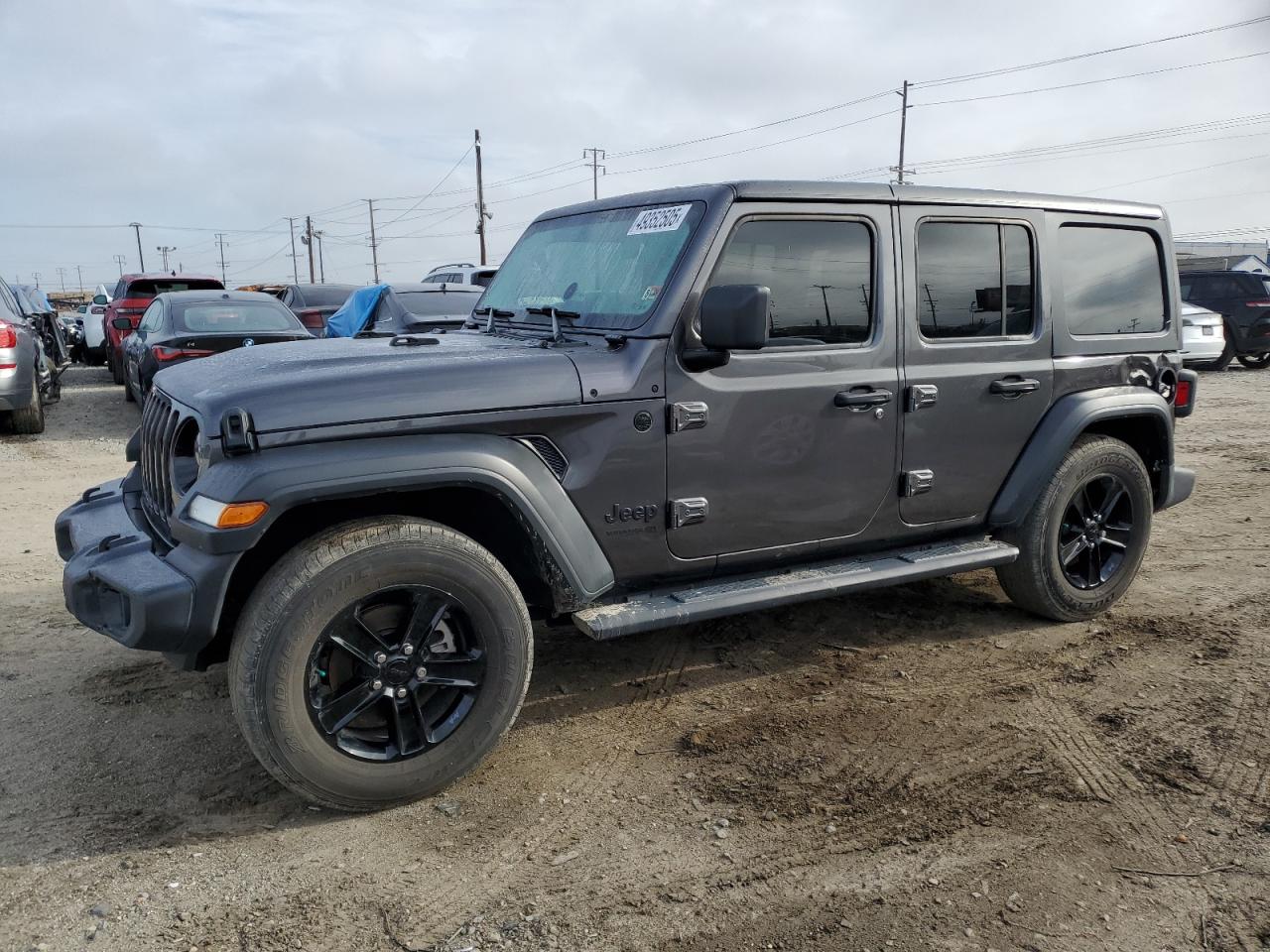 2021 Jeep Wrangler Unlimited Sport იყიდება Los Angeles-ში, CA - Rear End