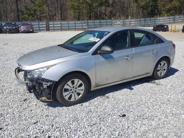 Sedans CHEVROLET CRUZE 2016 Srebrny