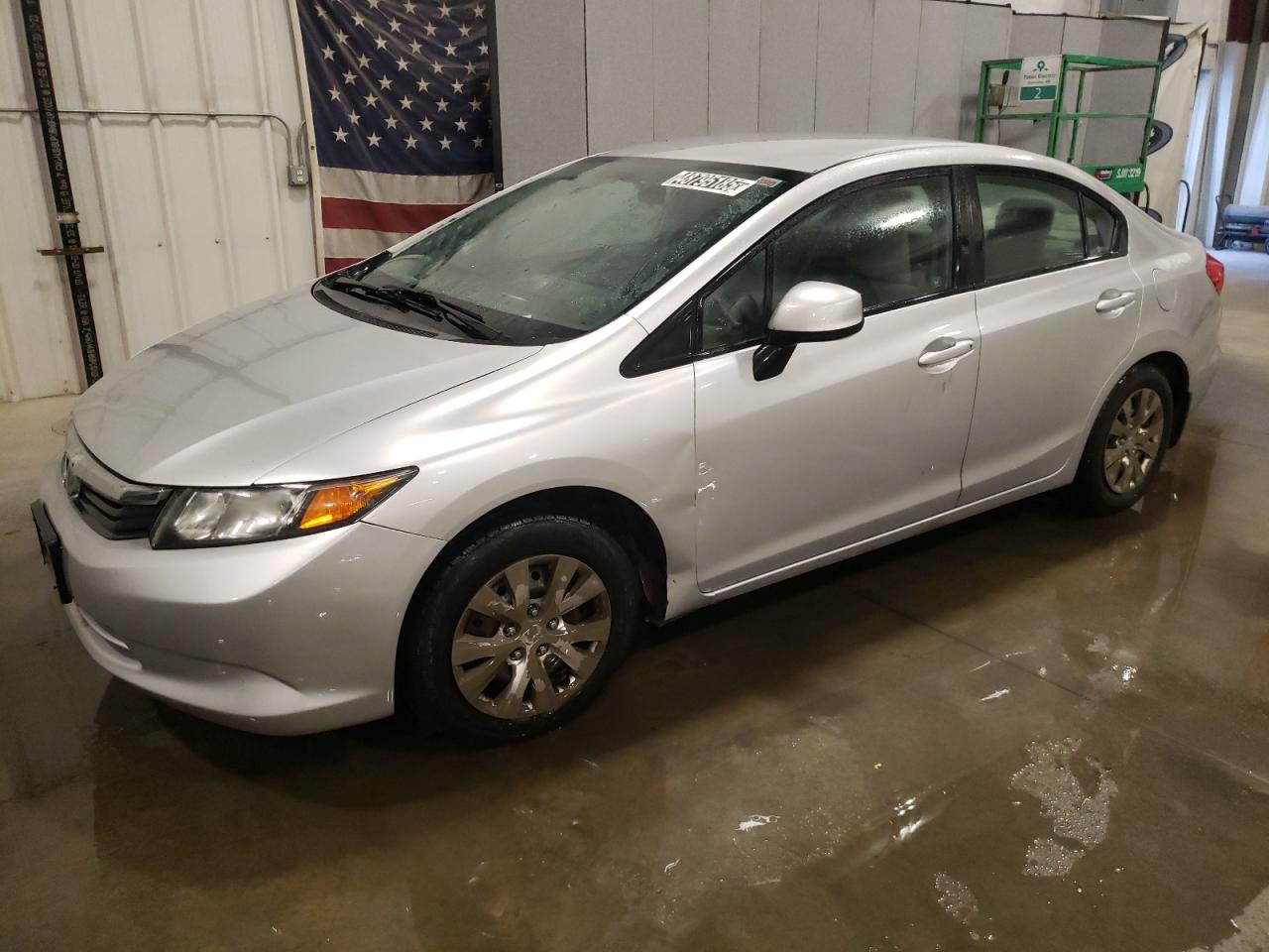 2012 Honda Civic Lx en Venta en Avon, MN - Side