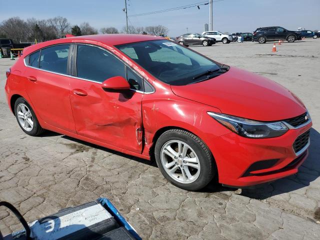  CHEVROLET CRUZE 2018 Red