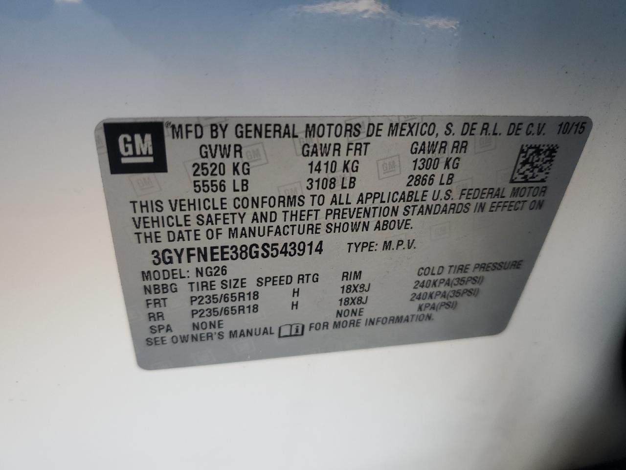 2016 Cadillac SRX - Image 13
