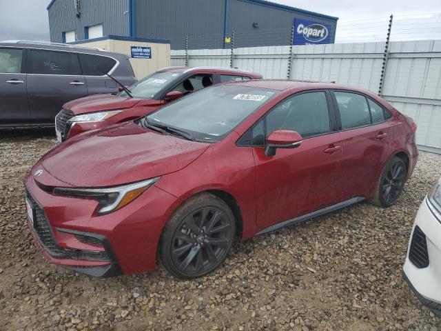  TOYOTA COROLLA 2024 Красный