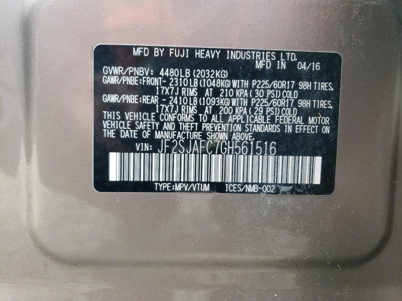 2016 Subaru Forester - Image 13