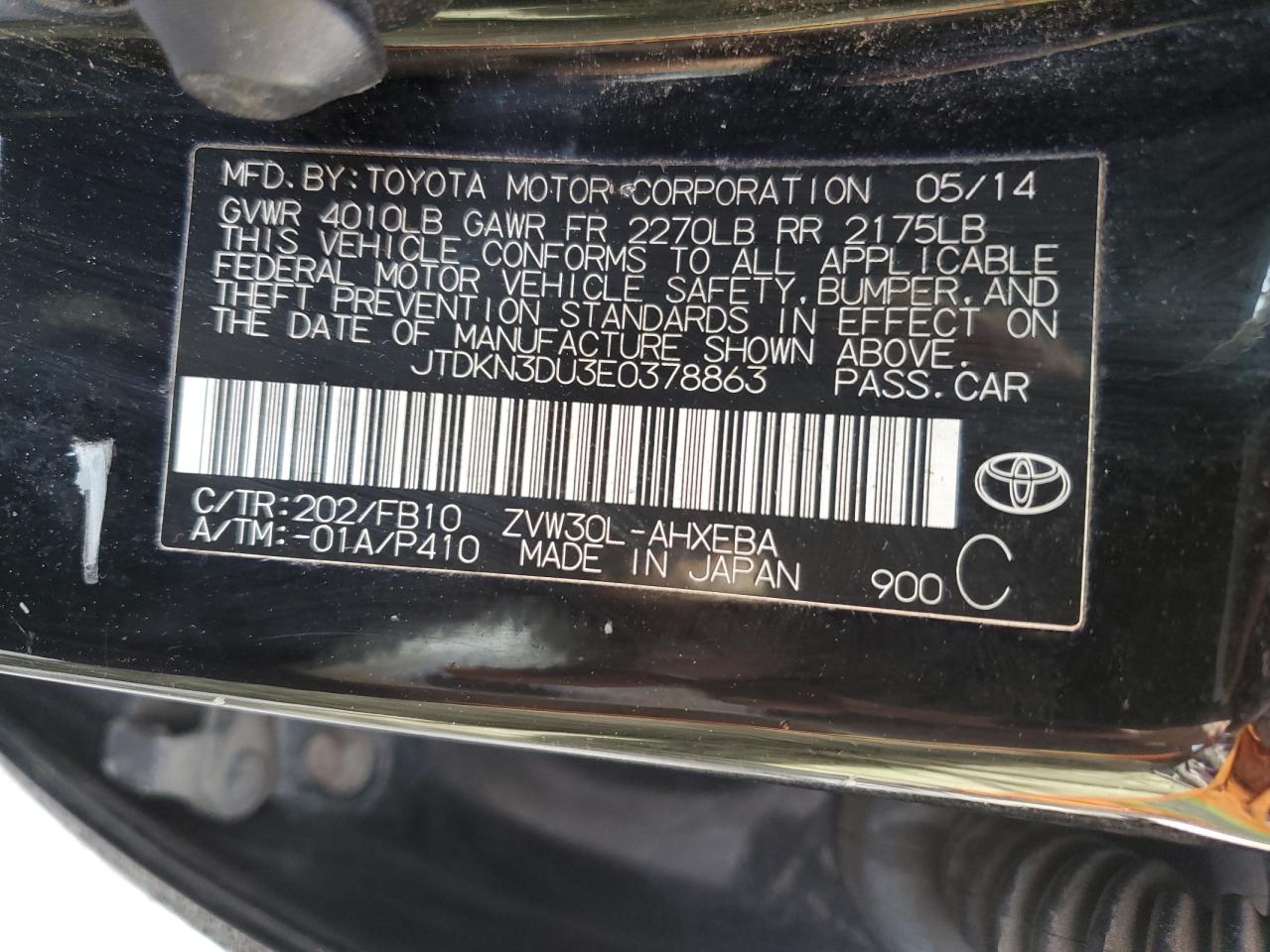 2014 Toyota Prius - Image 12