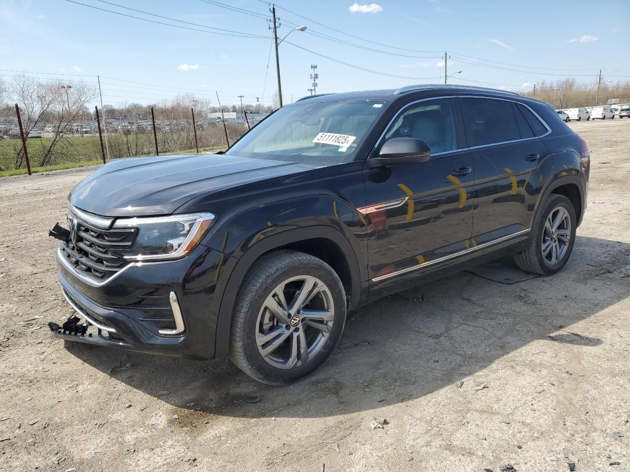 2024 Volkswagen Atlas Cross Sport Sel R-Line للبيع في Indianapolis، IN - Front End