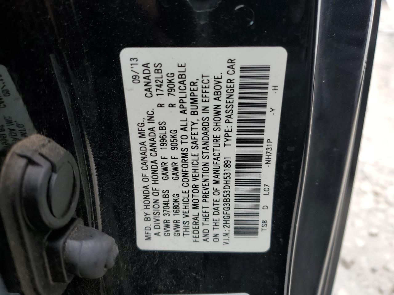 2013 Honda Civic - Image 12