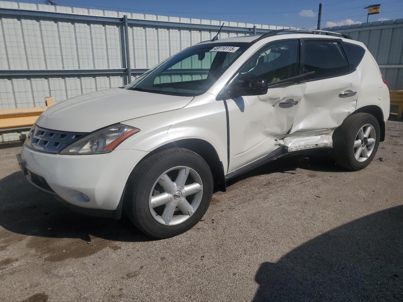 2003 Nissan Murano Sl for Sale in Dyer, IN - Side