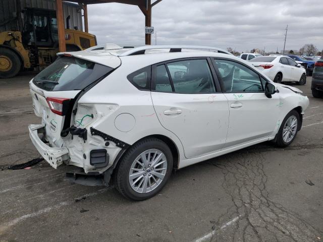  SUBARU IMPREZA 2017 Белый