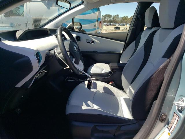  TOYOTA PRIUS 2016 Turquoise