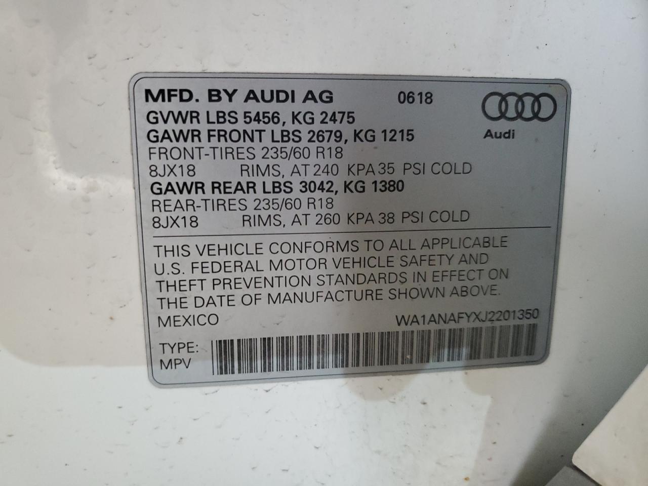 2018 Audi Q5 - Image 12