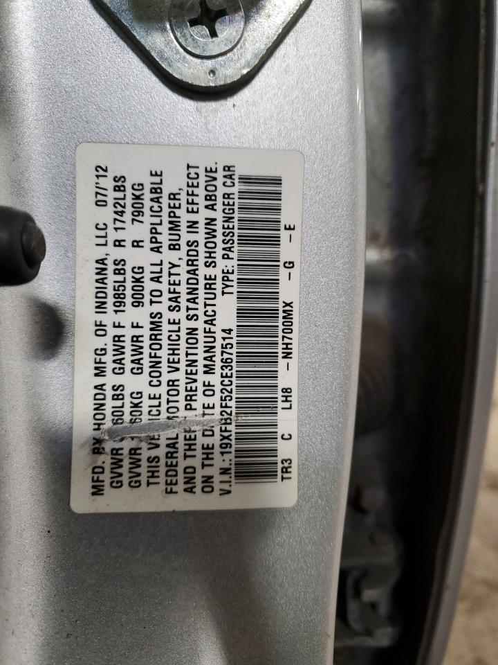 2012 Honda Civic - Image 12