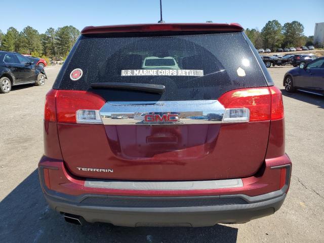  GMC TERRAIN 2016 Red