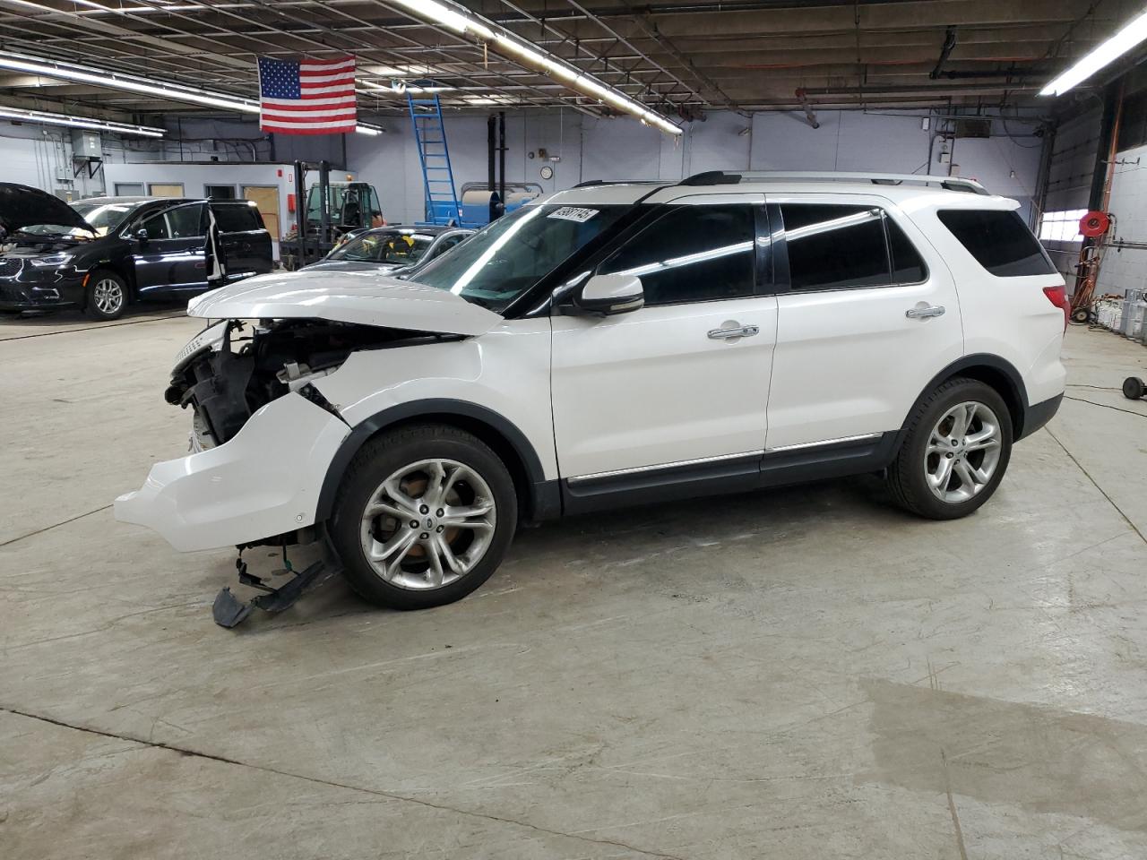 2011 Ford Explorer Limited продається в Wheeling, IL - Front End