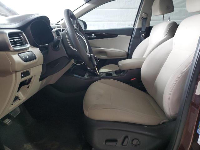  KIA SORENTO 2019 Бургунди
