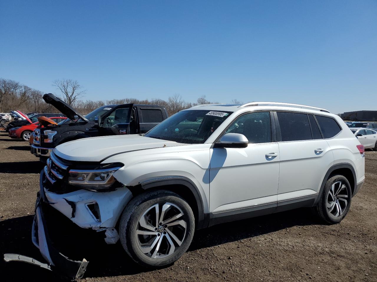 2023 Volkswagen Atlas Sel en Venta en Des Moines, IA - Front End