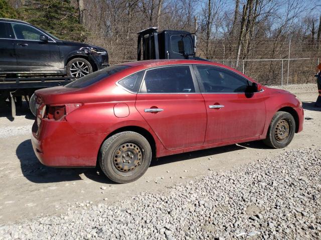 NISSAN SENTRA 2014 Red