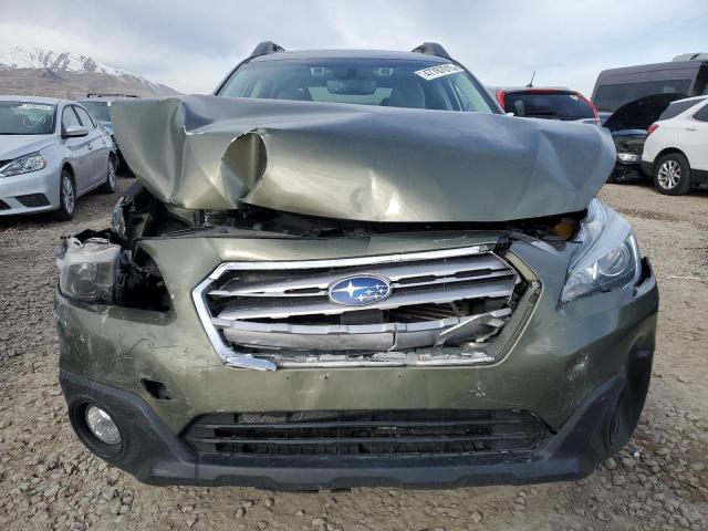  SUBARU OUTBACK 2017 Зеленый