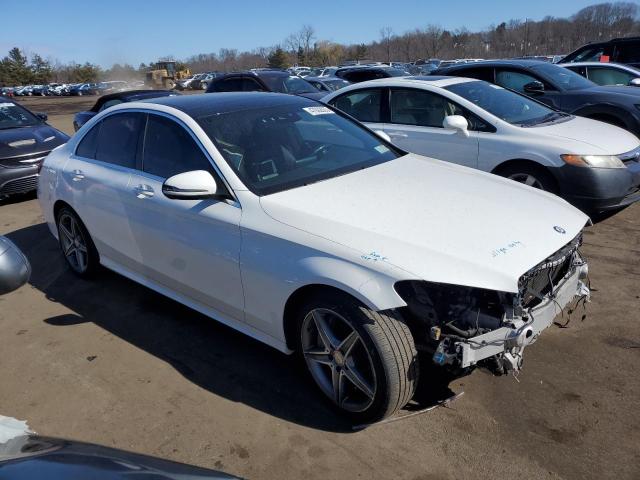  MERCEDES-BENZ C-CLASS 2017 Білий