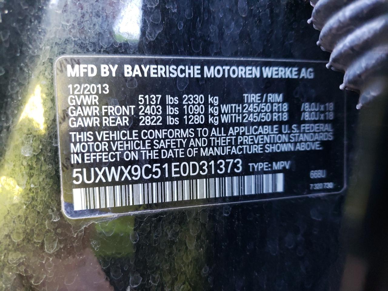 2014 BMW X3 - Image 13