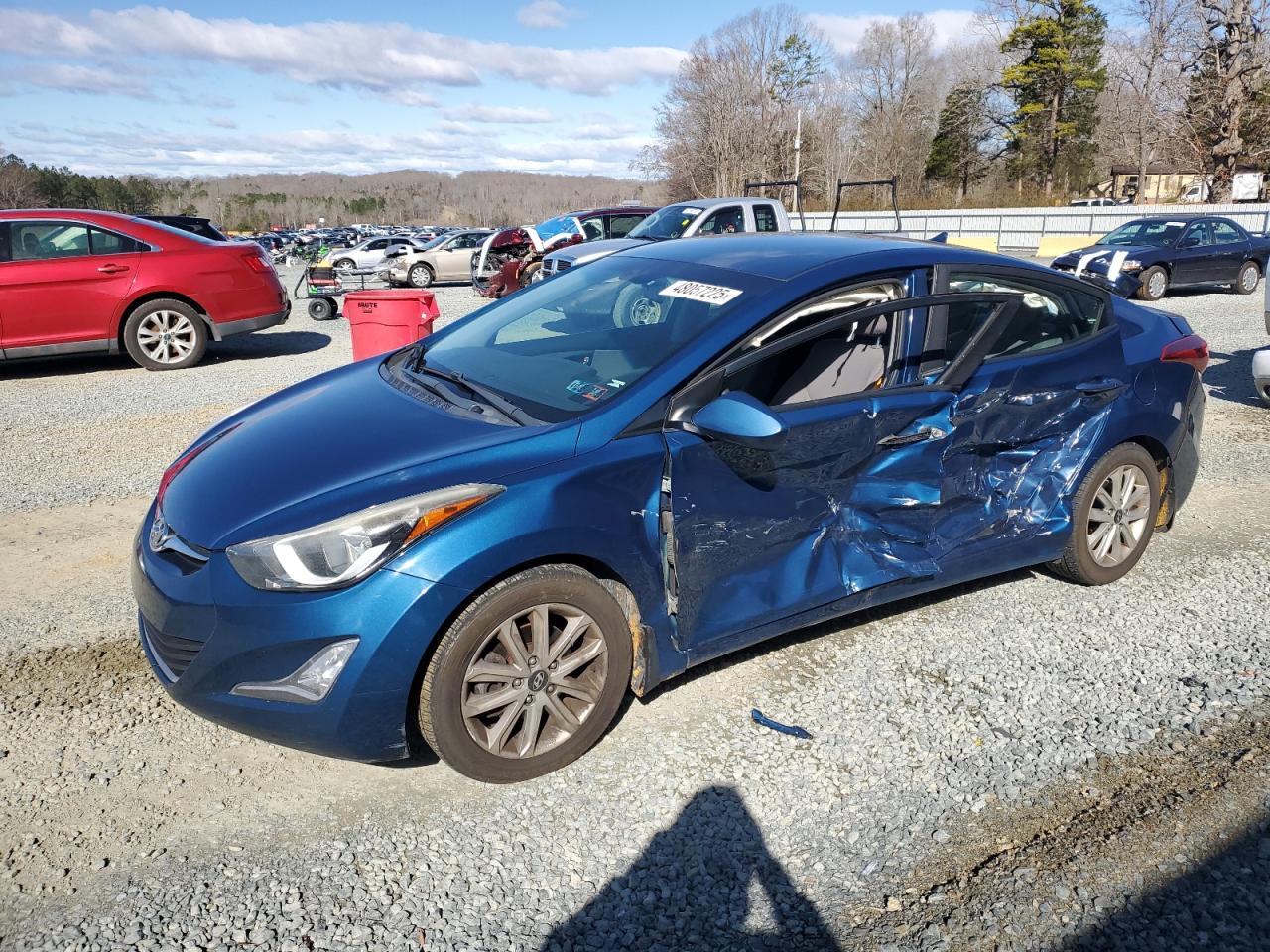 2015 Hyundai Elantra Se იყიდება Concord-ში, NC - Side